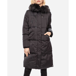 Guess dámská černá dlouhá zimní bunda - XS (JBLK)